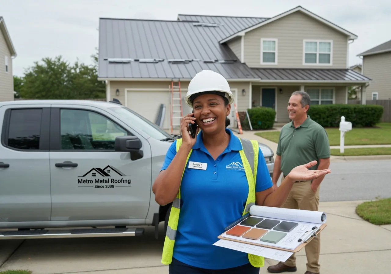 Metal Roof Inspection in South Milford, IN