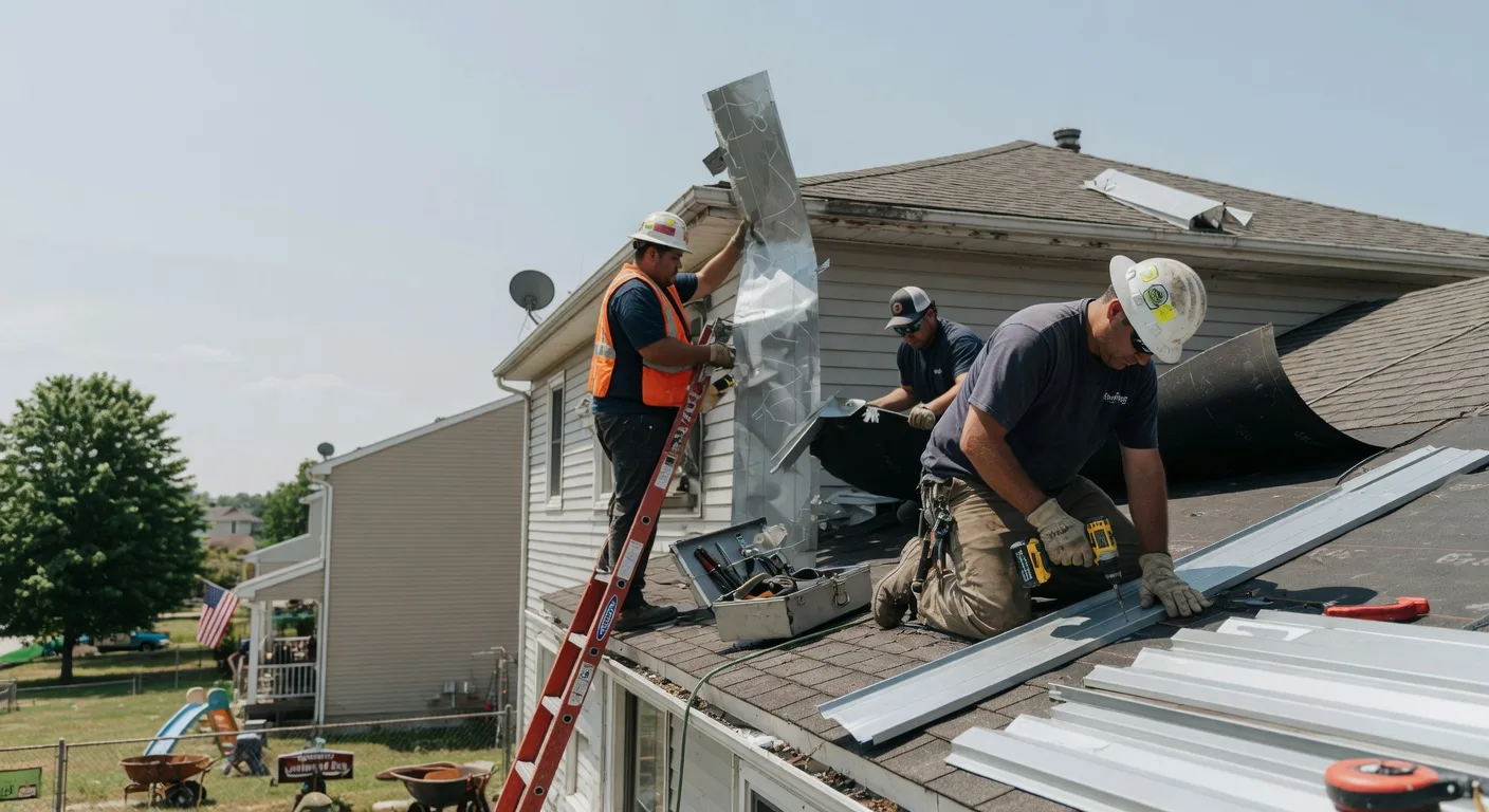 Metal Roof Inspection in South Milford, IN